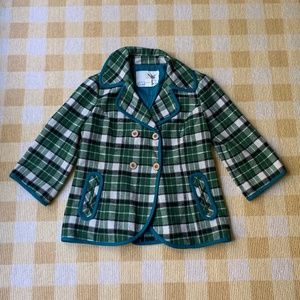 Tabitha Anthropologie Wool Blend Pea Coat